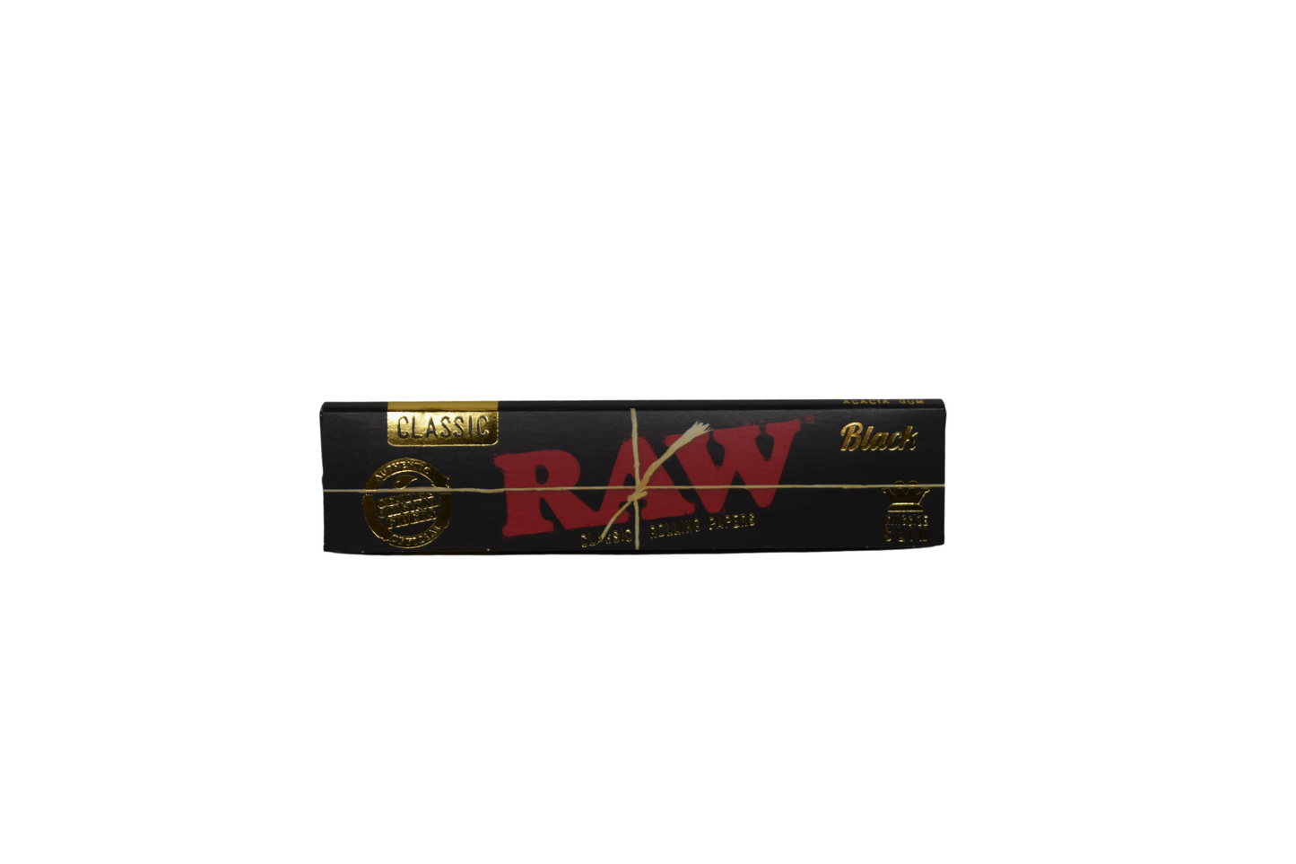 RAW black classic king-size slim paper