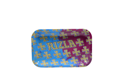 Rizla rolling tray Blue/Purple